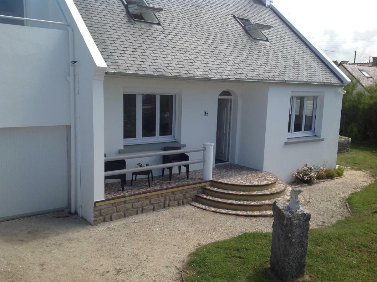 Au Bord Du Chenal Villa Porspoder Exteriör bild
